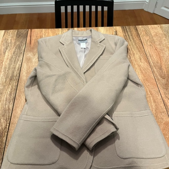 Stillman Studio L Wool Blazer in Camel - Picture 4 of 6